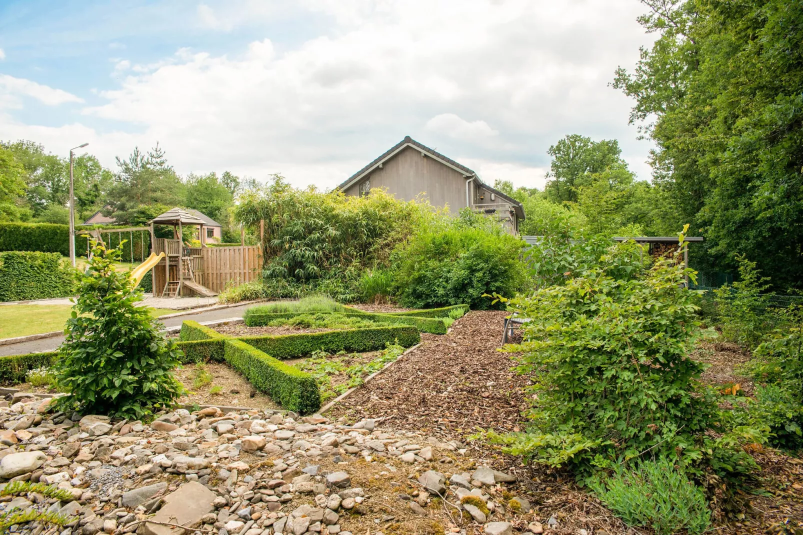 Villa Durbuy-Tuinen zomer