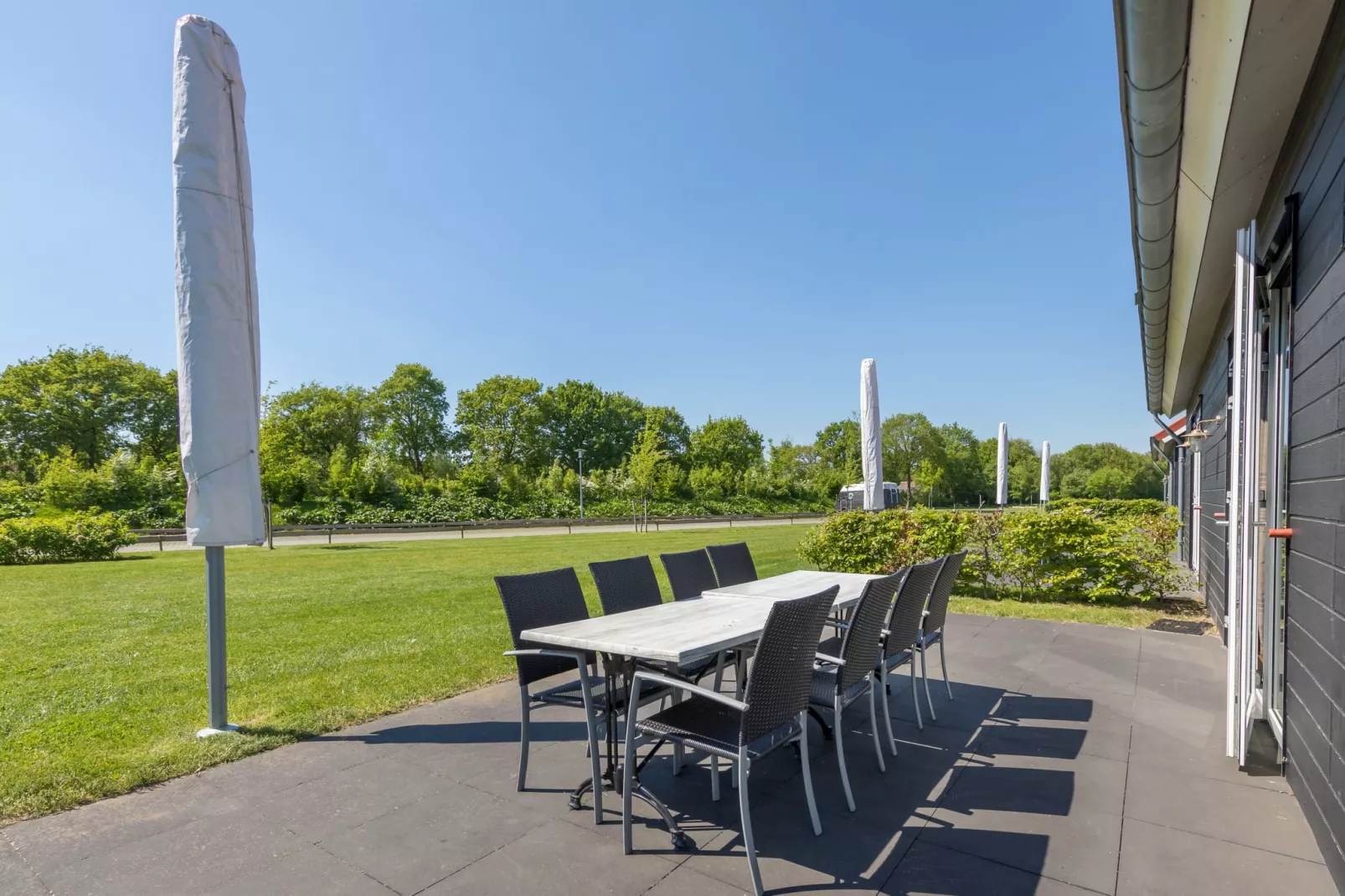 Résidence de Weerribben 4-Terrasbalkon