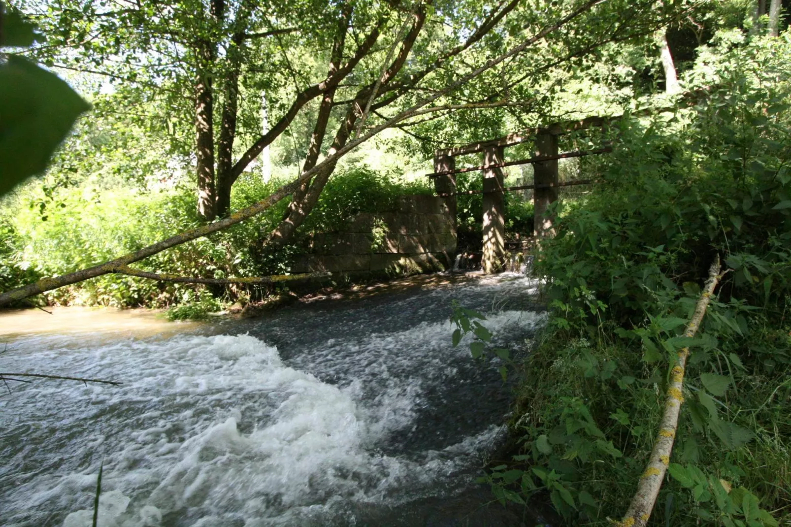 La Maison au Ruisseau-Gebieden zomer 1km