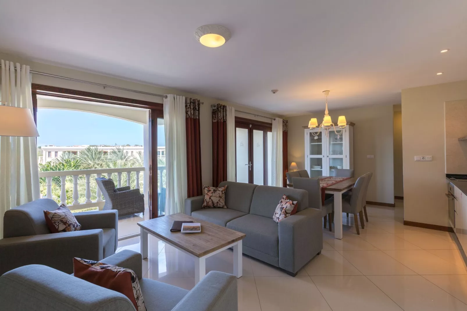 Appartement 2 bedroom-2 bathroom-Woonkamer