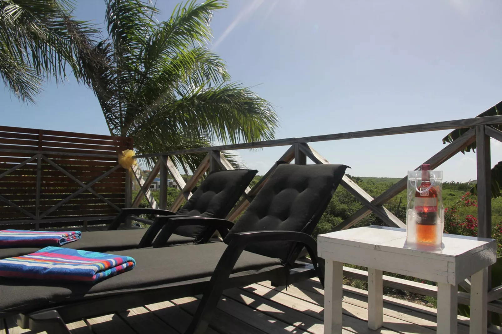 Villa Fleur de Marie-Terrasbalkon