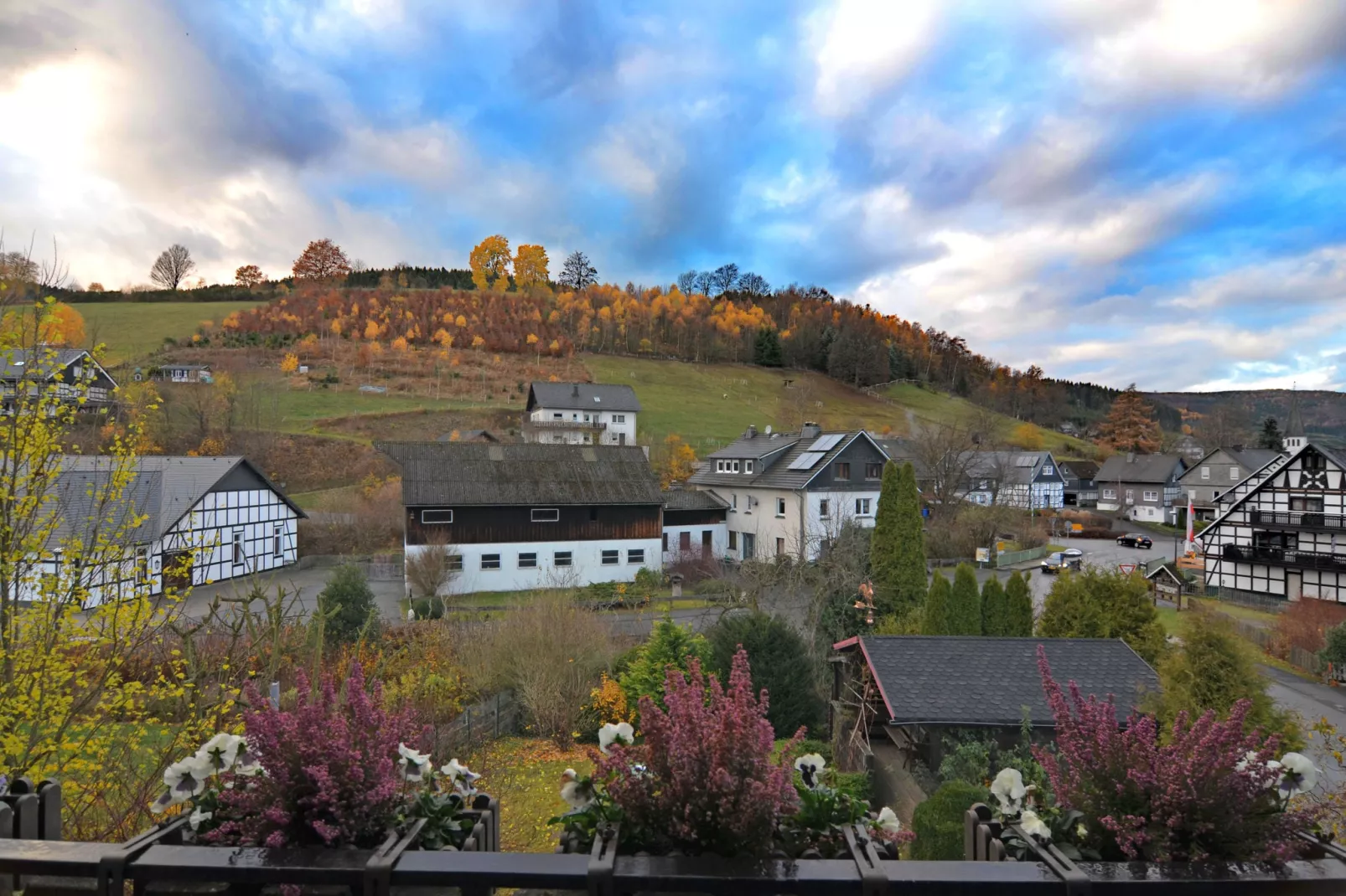 Olsberg-Elpe-Uitzicht zomer