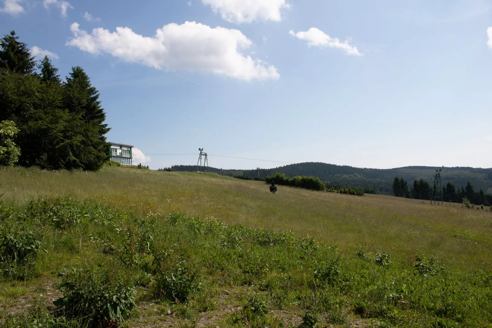 Resort Winterberg-Gebieden zomer 1km