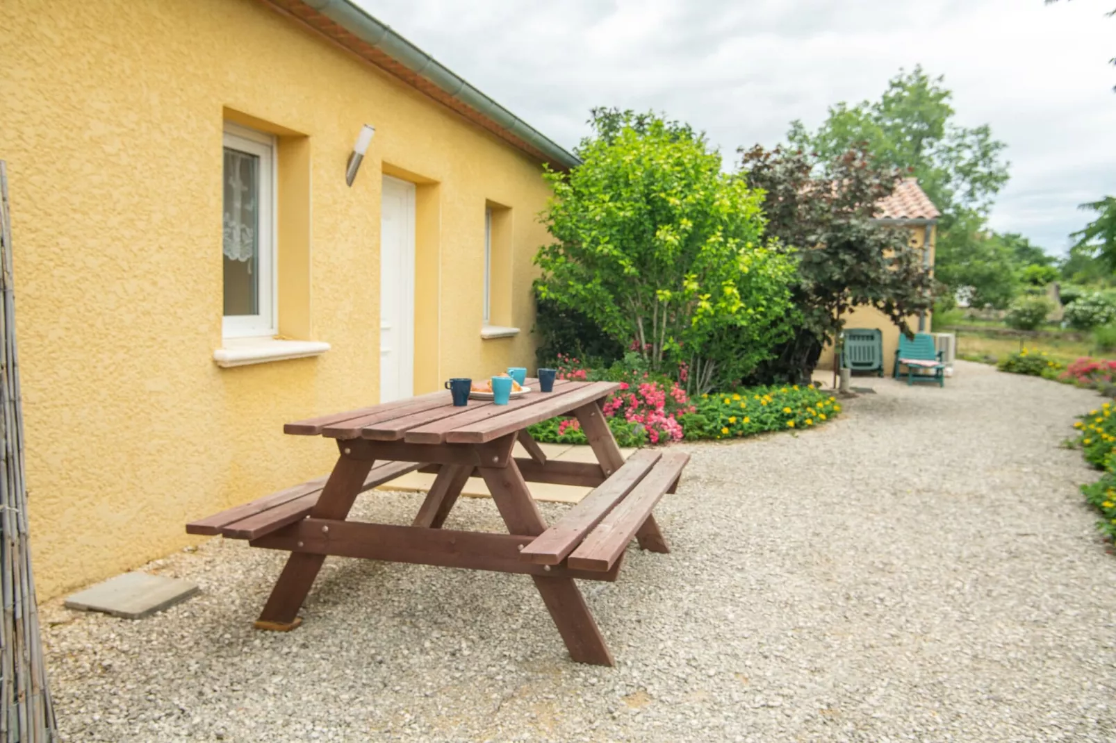 Appartement 6 personnes  Les Salamandres-Terrasbalkon