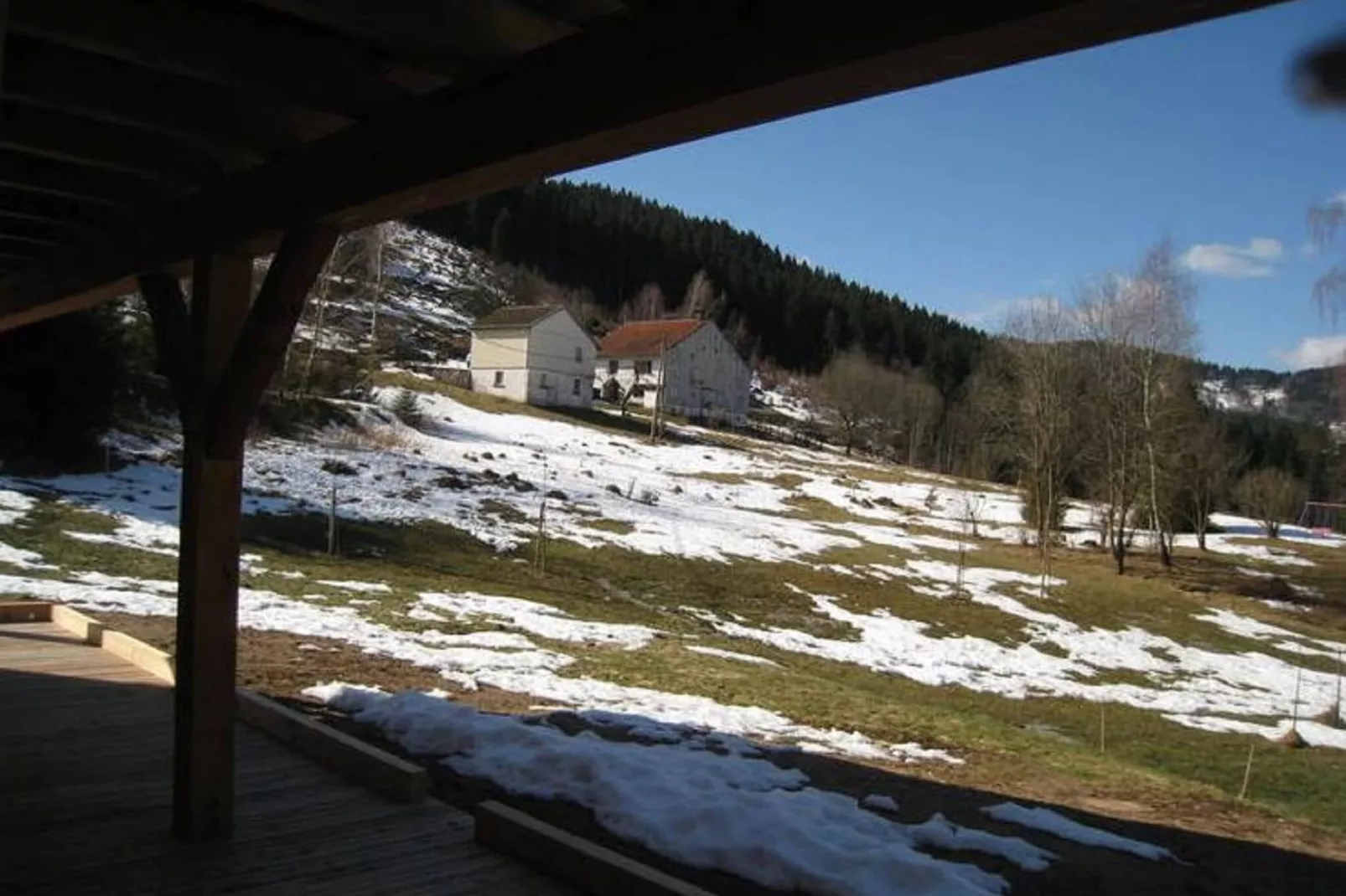 Chalet de montagne-Terrasbalkon