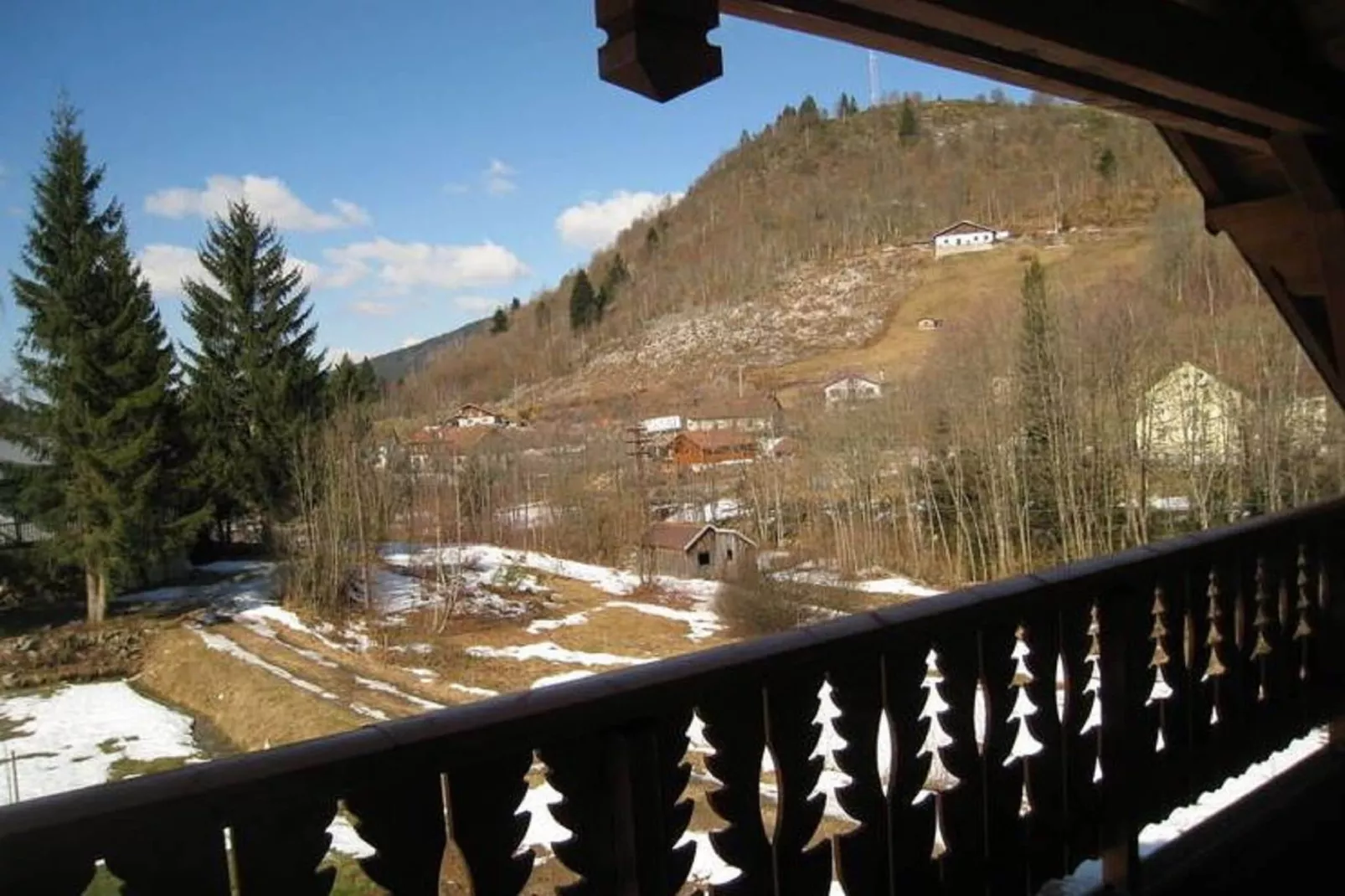 Chalet de montagne-Terrasbalkon