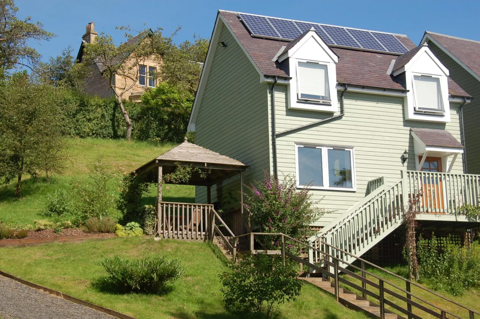 Attractive cottage in garden grounds