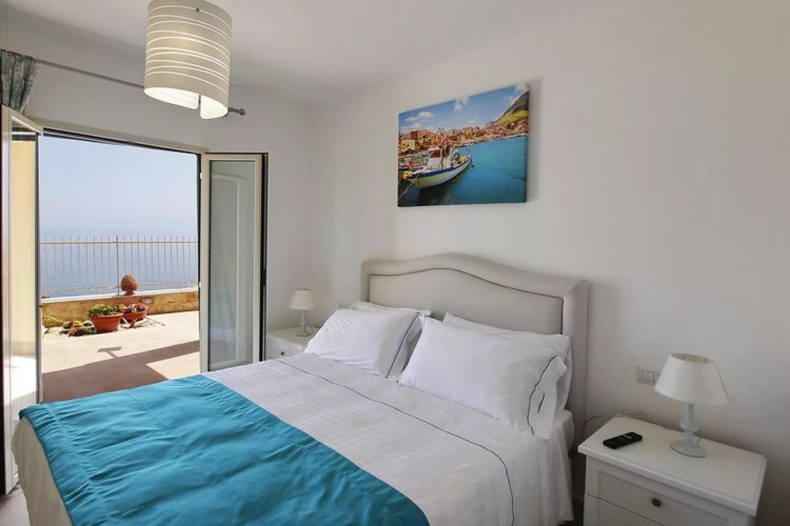 Apartments Taormina-Le Villette Aloe 5 pax-Slaapkamer