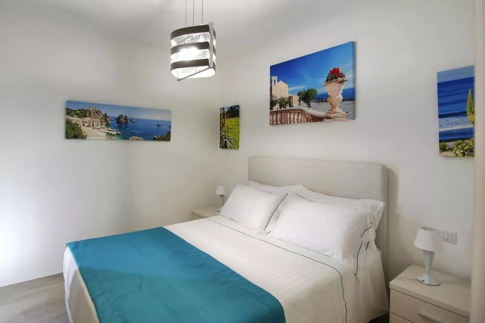 Apartments Taormina-Le Villette Aloe 5 pax-Slaapkamer
