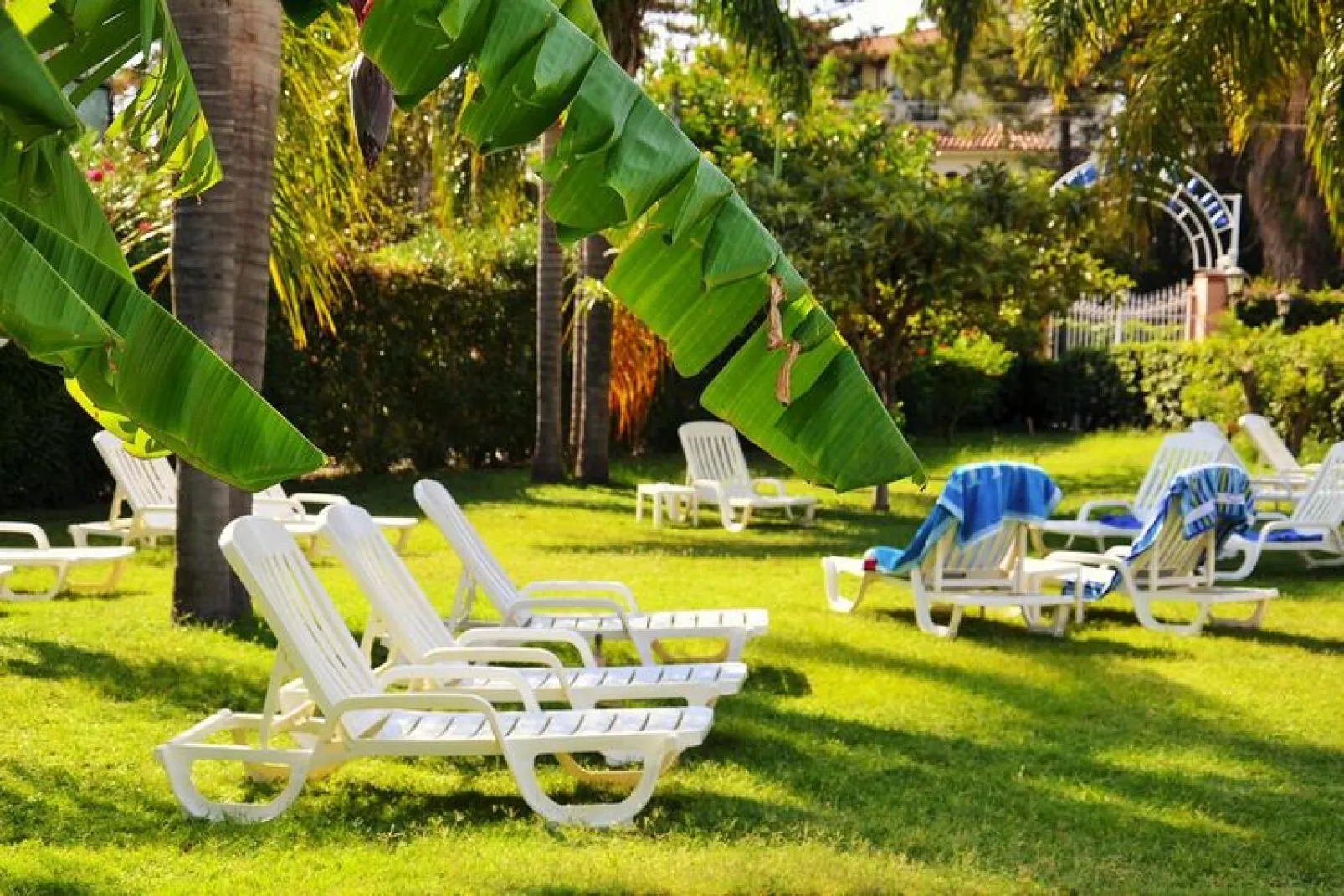 Residence Villa Giardini Giardini Naxos-Bilocale 3 pax con balcone o terrazza-Tuinen zomer