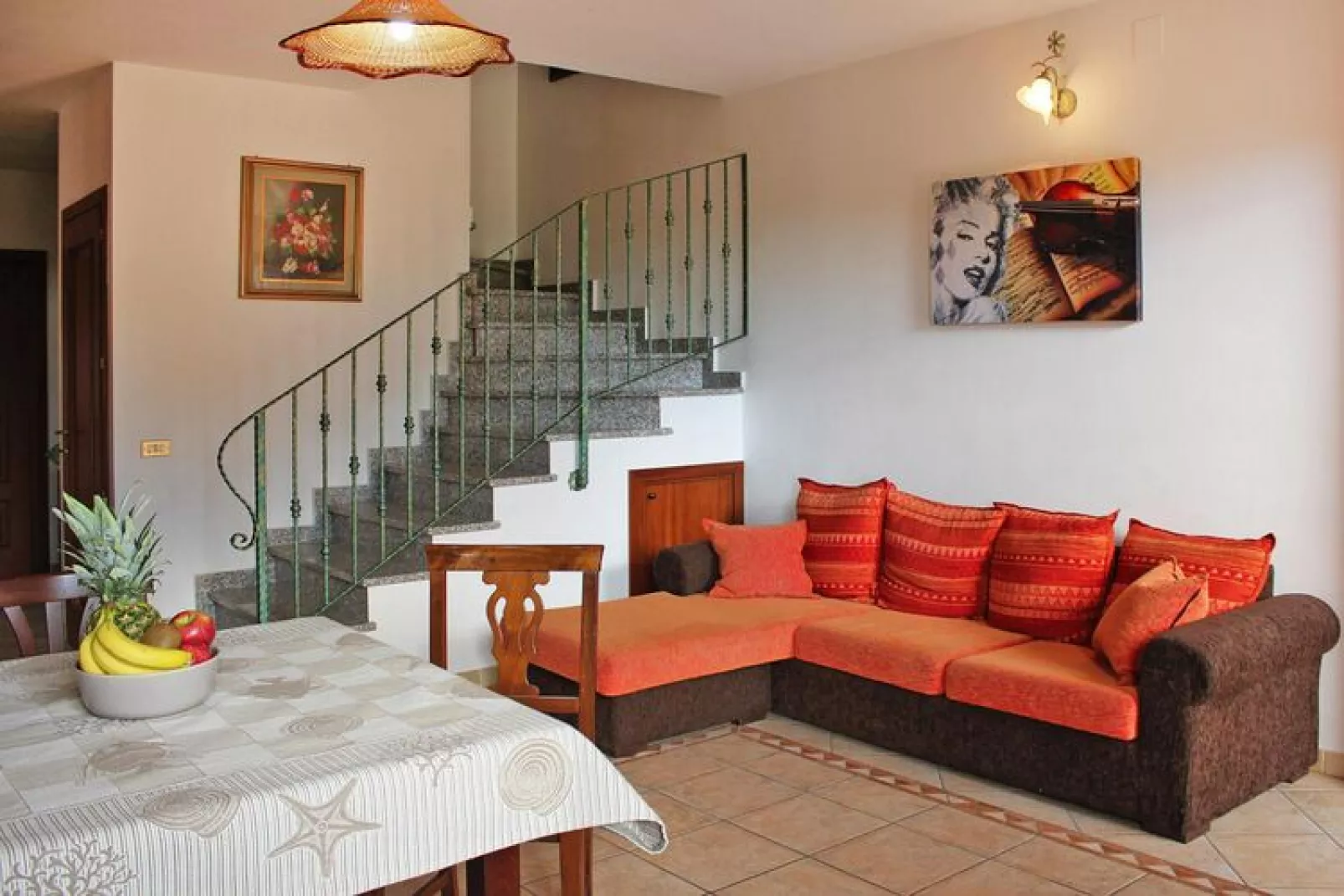Case Vacanze Santa Margherita di Pula-Bilo 2/3 Jana Margherita-Woonkamer