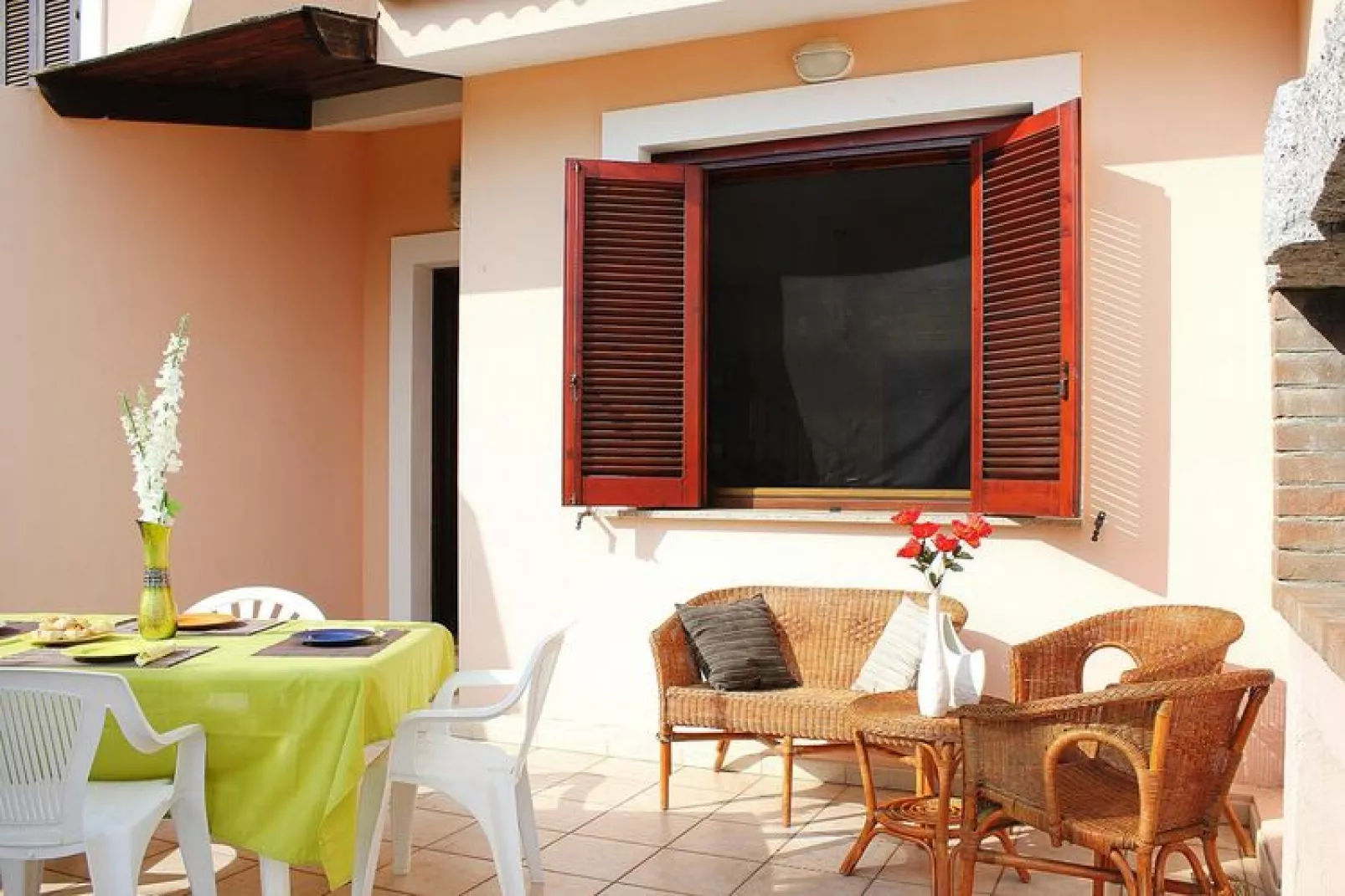 Case Vacanze Santa Margherita di Pula-Bilo 2/4 Jana Margherita-Terrasbalkon