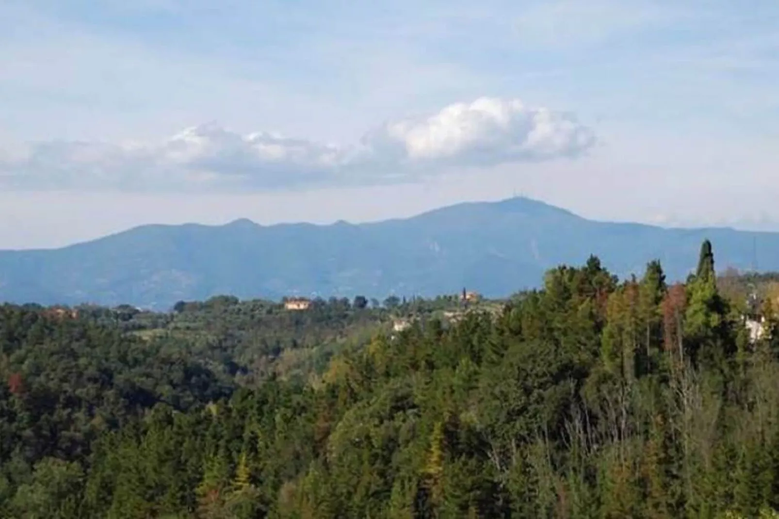 Podere Torre-Gebieden zomer 1km