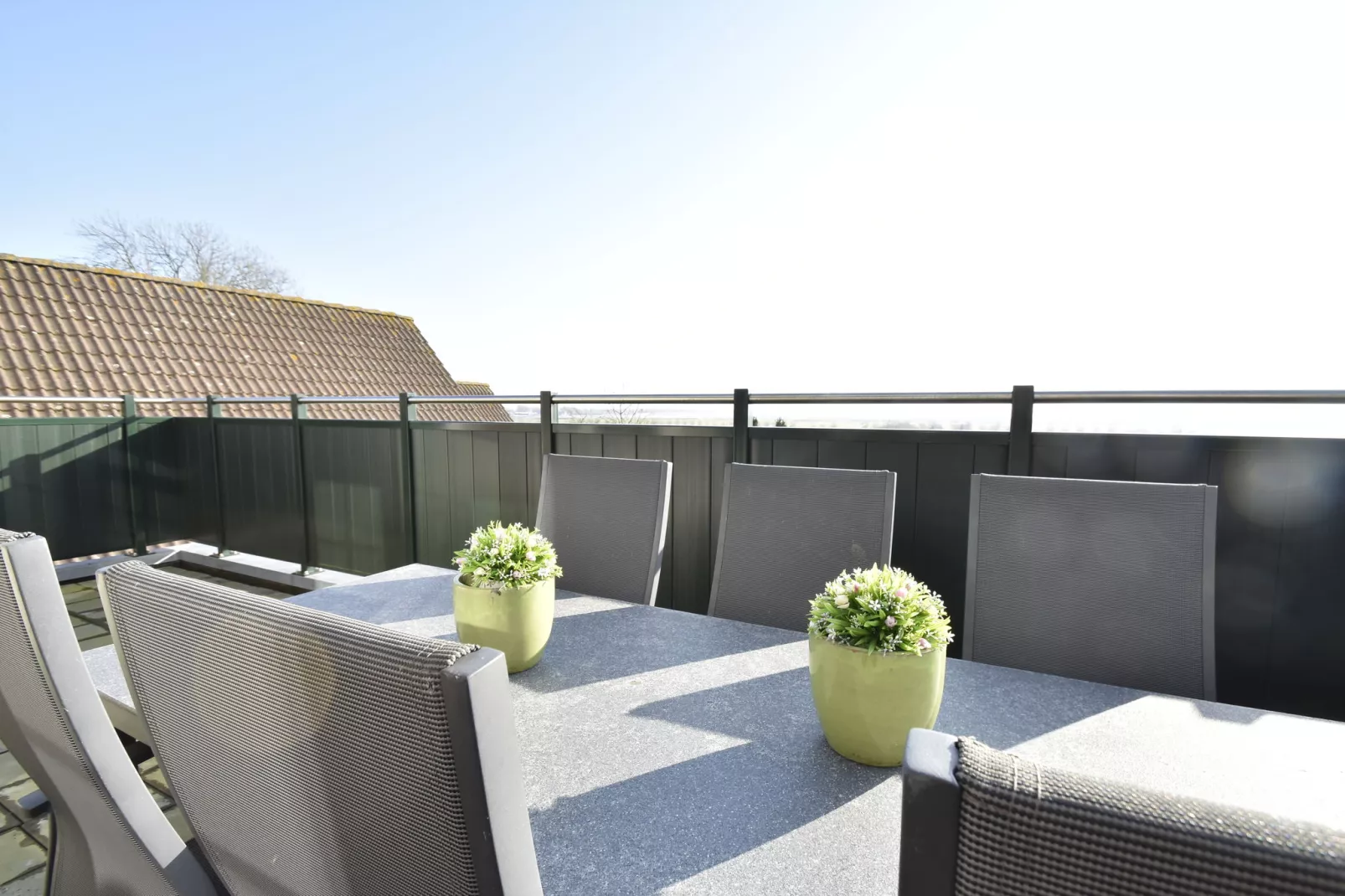 Camping Waddenzee 1-Terrasbalkon