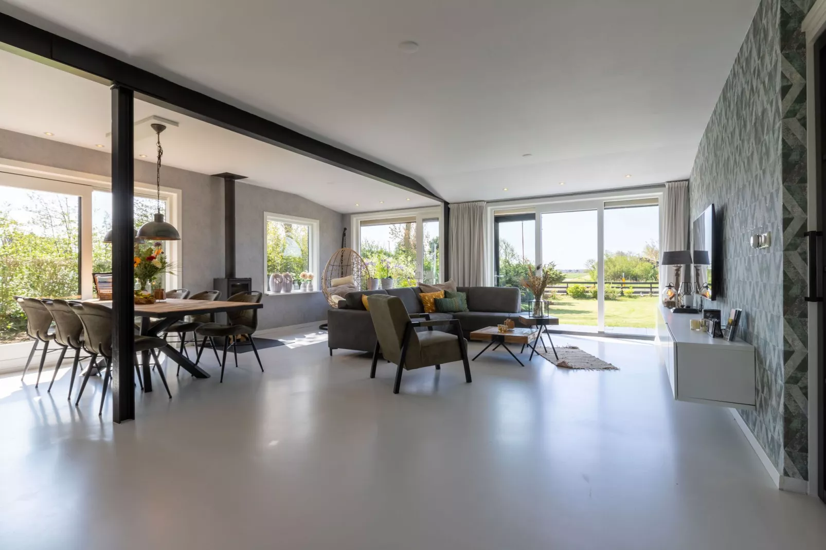 Gentiaan aan Zee-Woonkamer