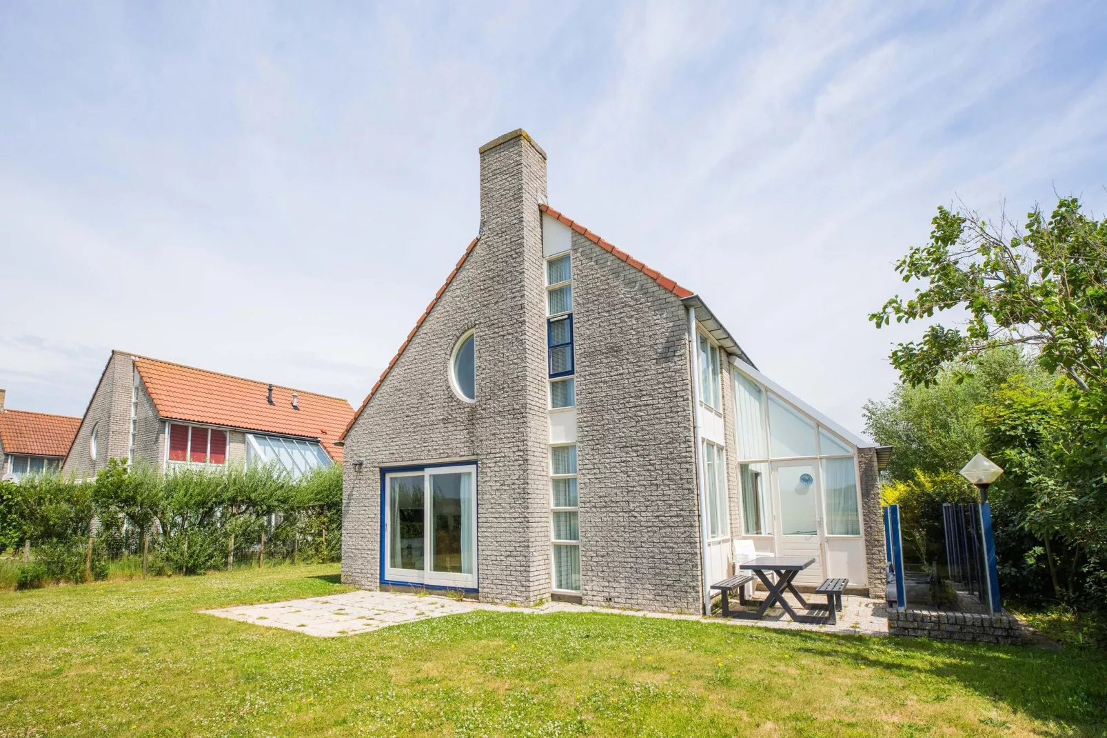 Villa Tulp en Duin-Buitenkant zomer