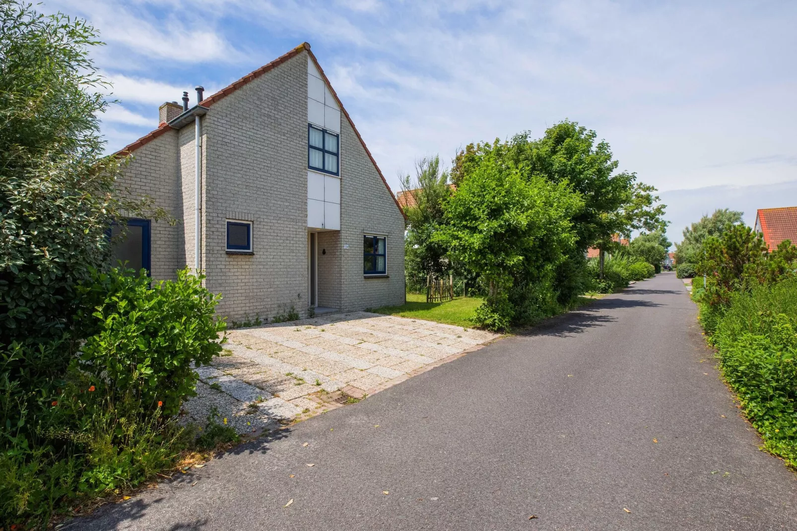 Villa Tulp en Duin-Buitenkant zomer