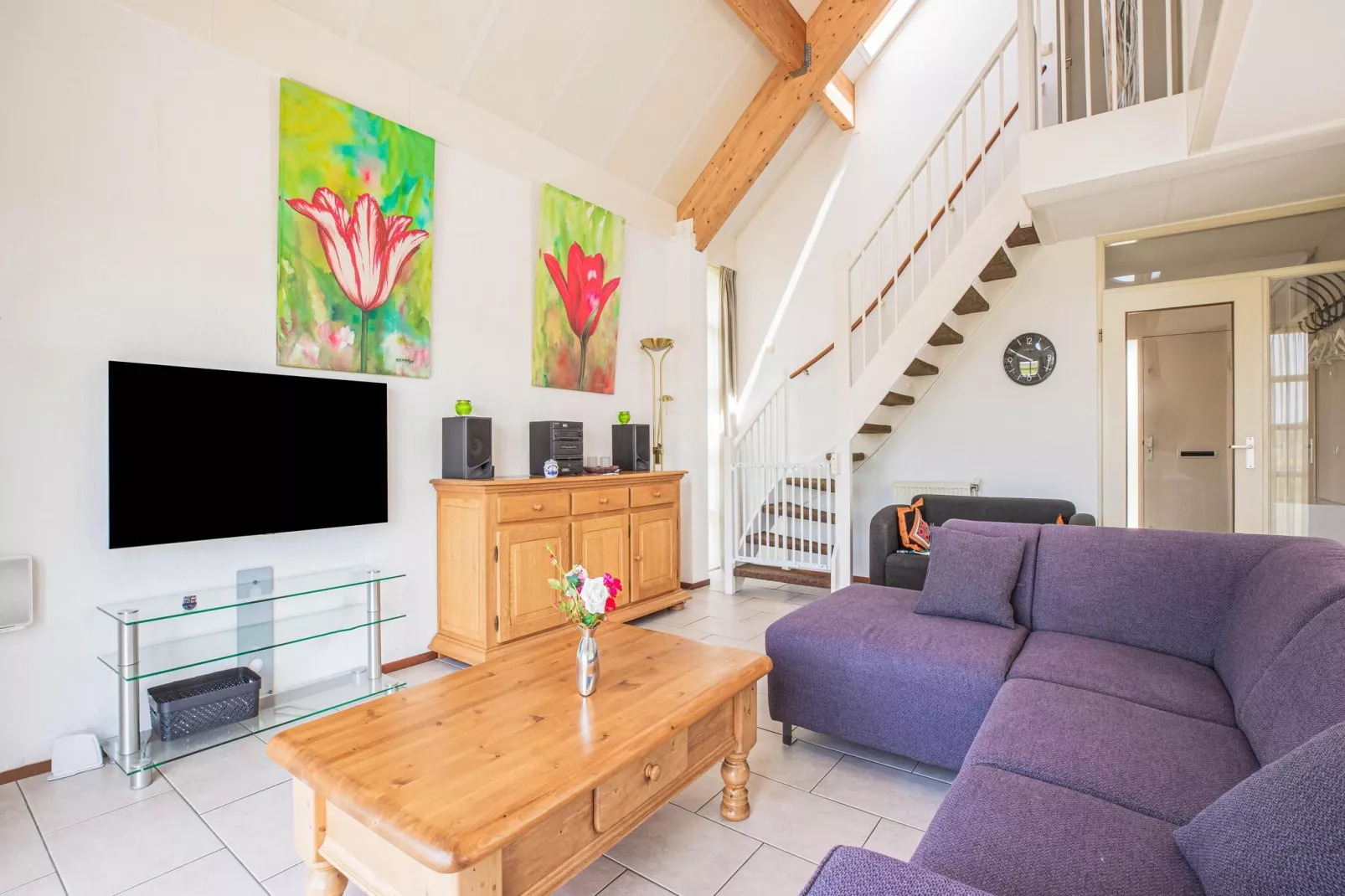 Villa Tulp en Duin-Woonkamer