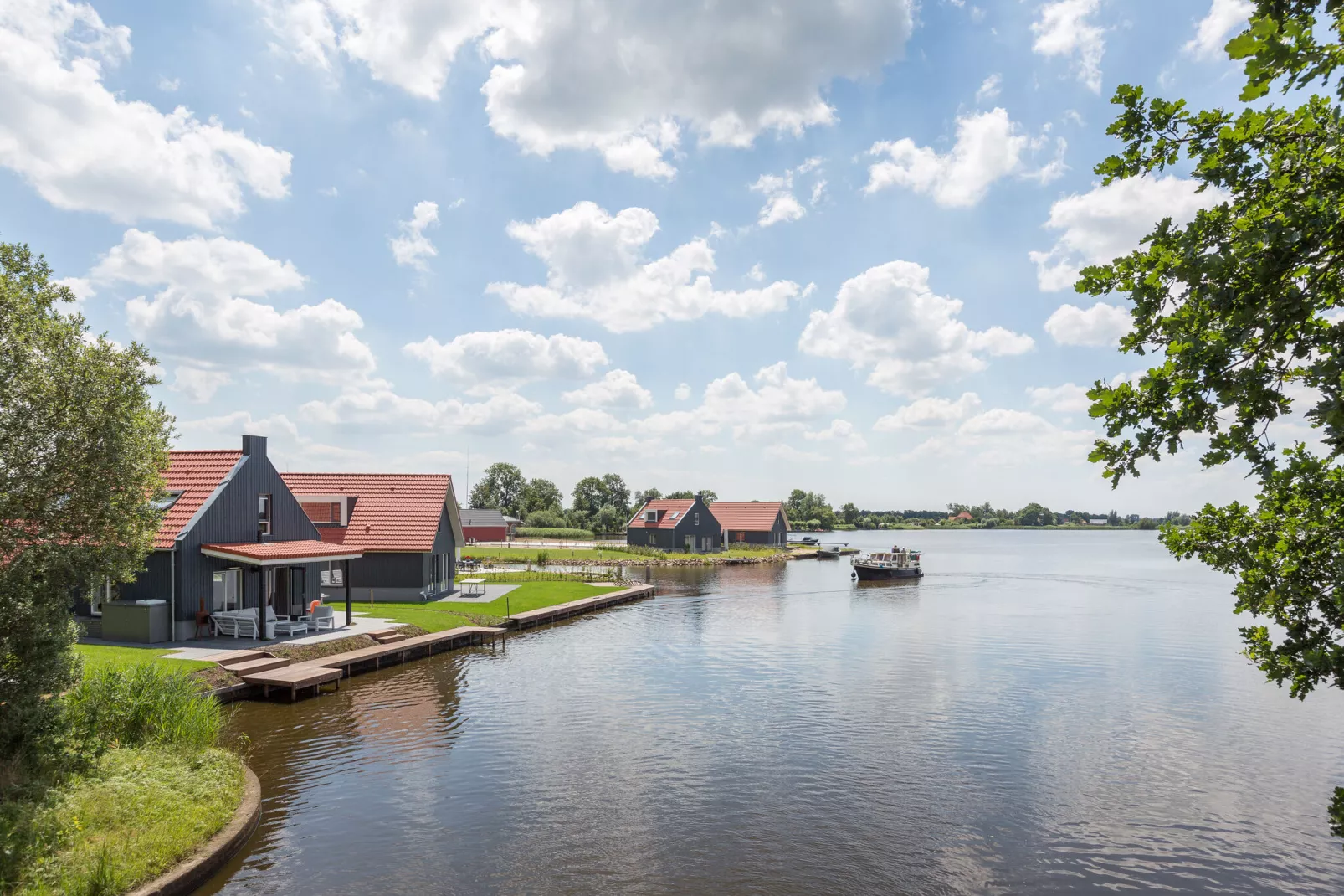 Waterpark Langelille 1-Gebieden zomer 1km