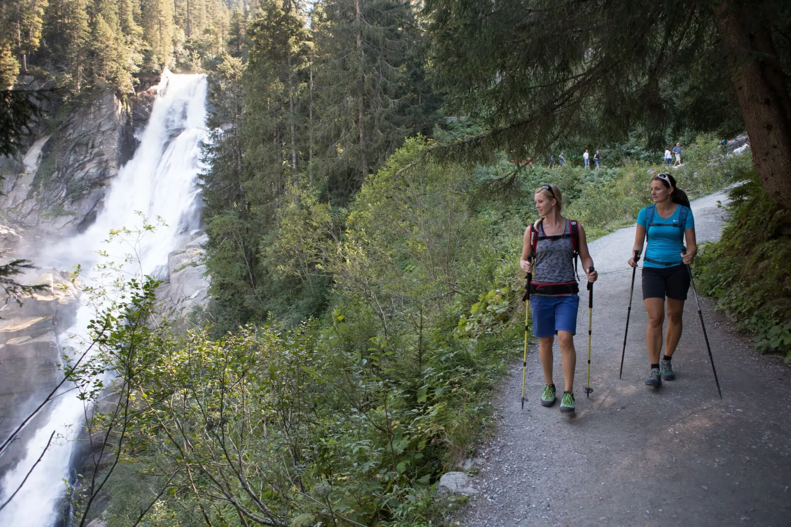 Edenlehen - Wasserfall-Gebieden zomer 1km