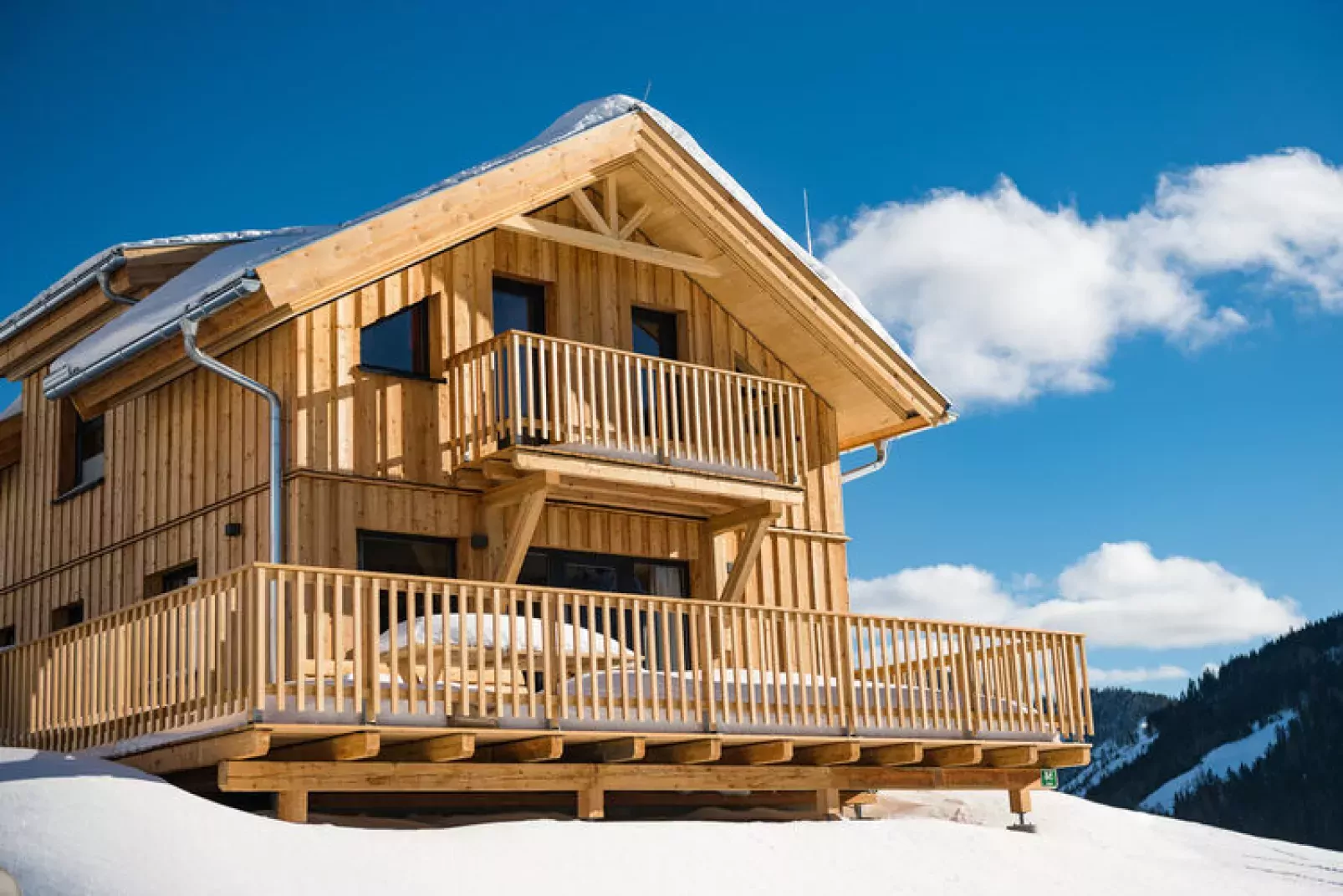 Holiday resort Almdorf Hohentauern, Hohentauern im Murtal-Tauernchalet-Exterieur winter