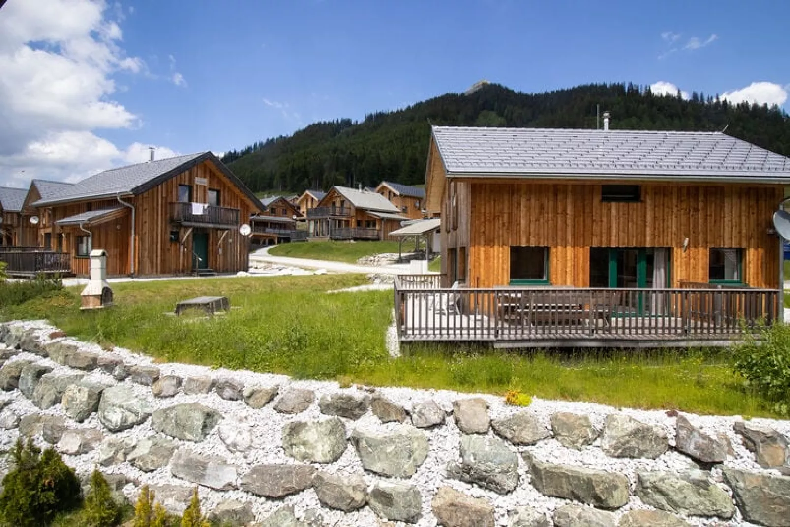 Holiday resort Almdorf Hohentauern, Hohentauern im Murtal-Tauernchalet-Uitzicht zomer