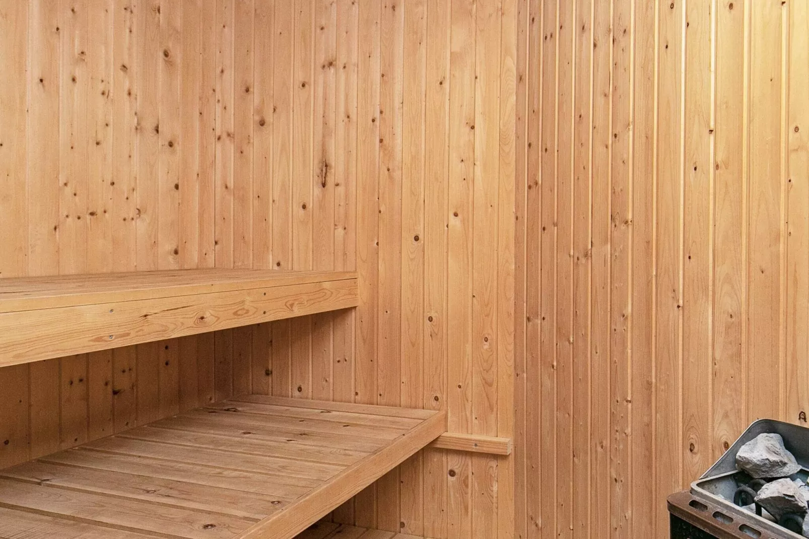 Modern vakantiehuis dicht bij Ringkøbing met sauna-Sauna