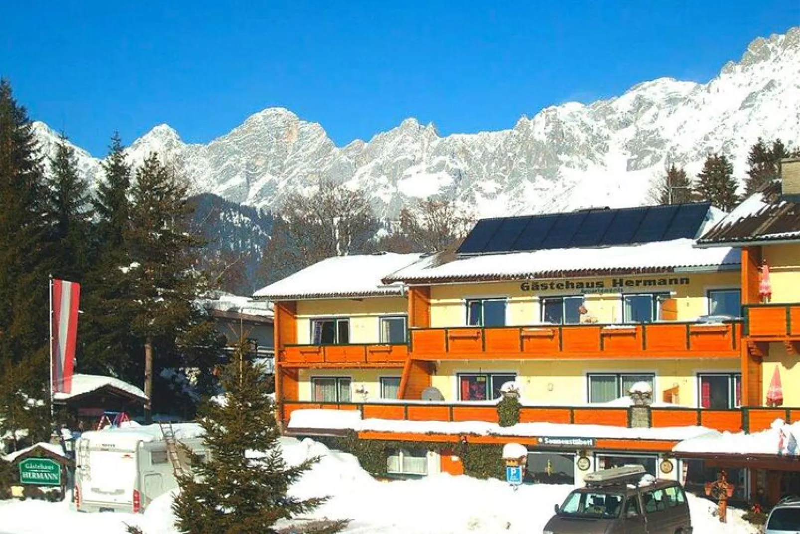 Apartments home Hermann, Ramsau am Dachstein-2 Pers., ca. 50 m2-Exterieur winter