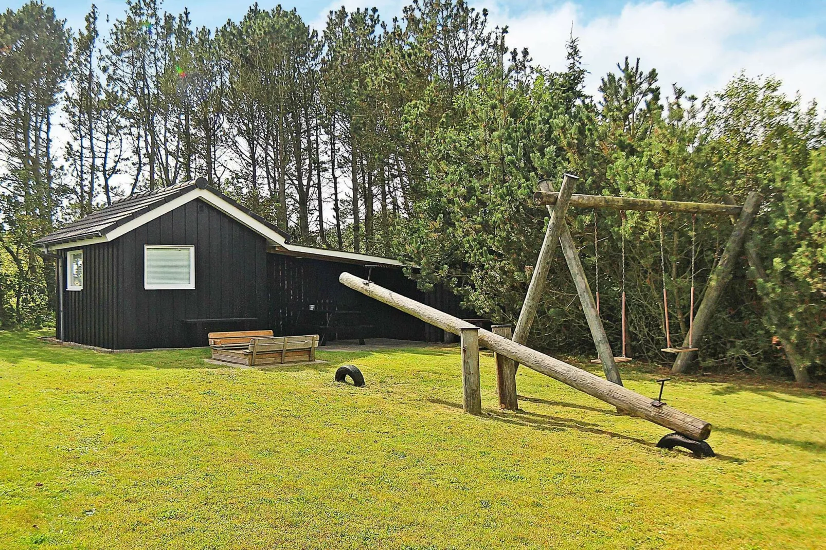 Modern vakantiehuis dicht bij Ringkøbing met sauna-Uitzicht