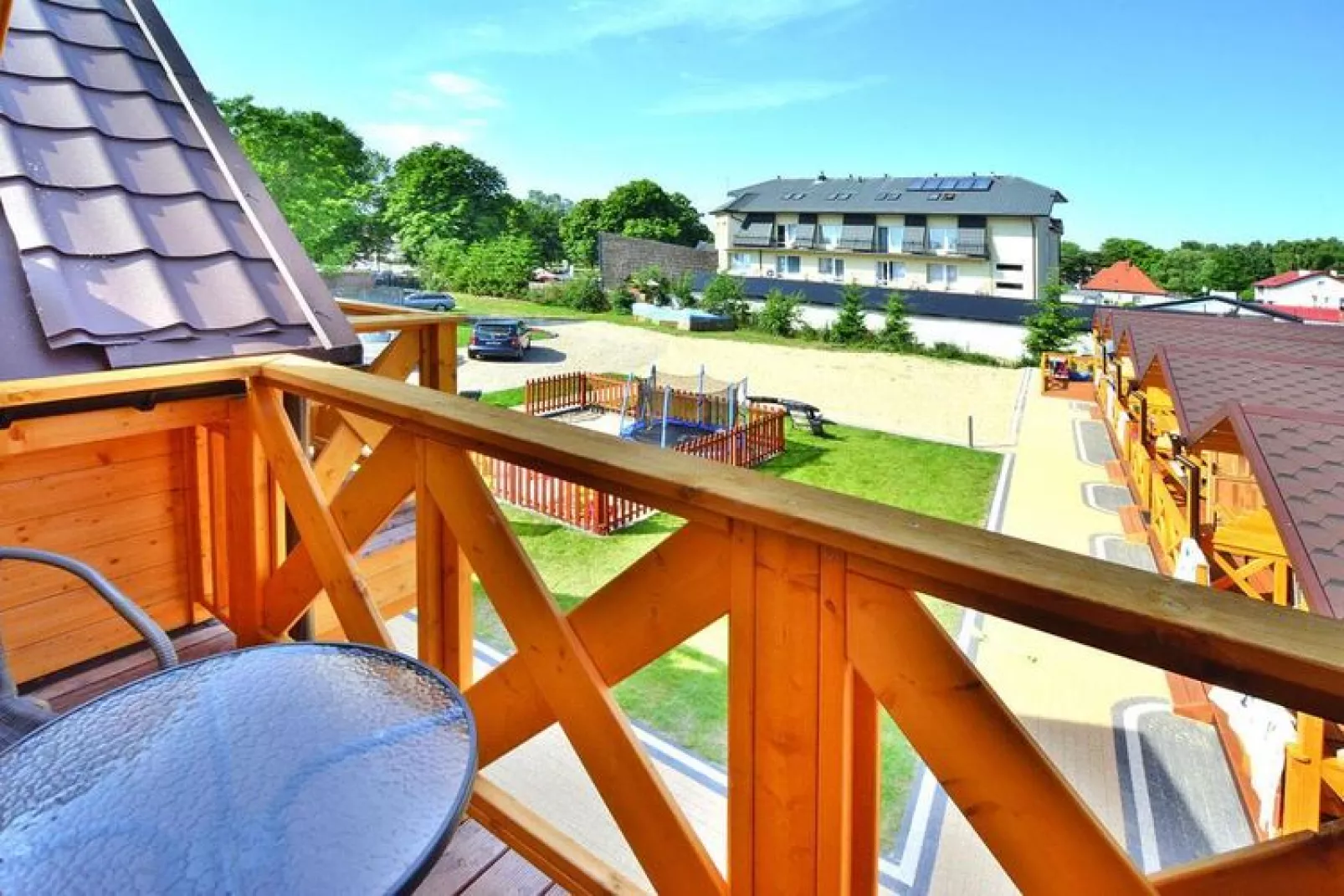 Domek piętrowy dla 2 osób Mielno-Terrasbalkon