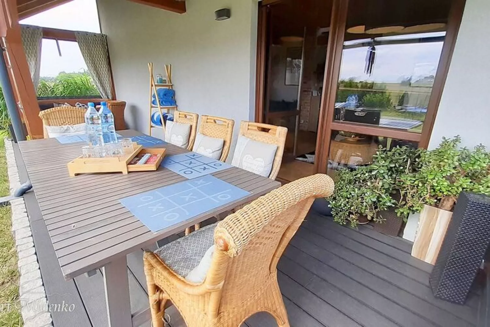 Dom MARCO POLO Mielenko-Terrasbalkon