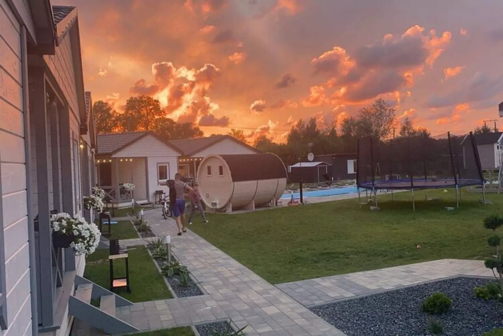 Domki wakacyjne z basenem Gąski-Buitenlucht