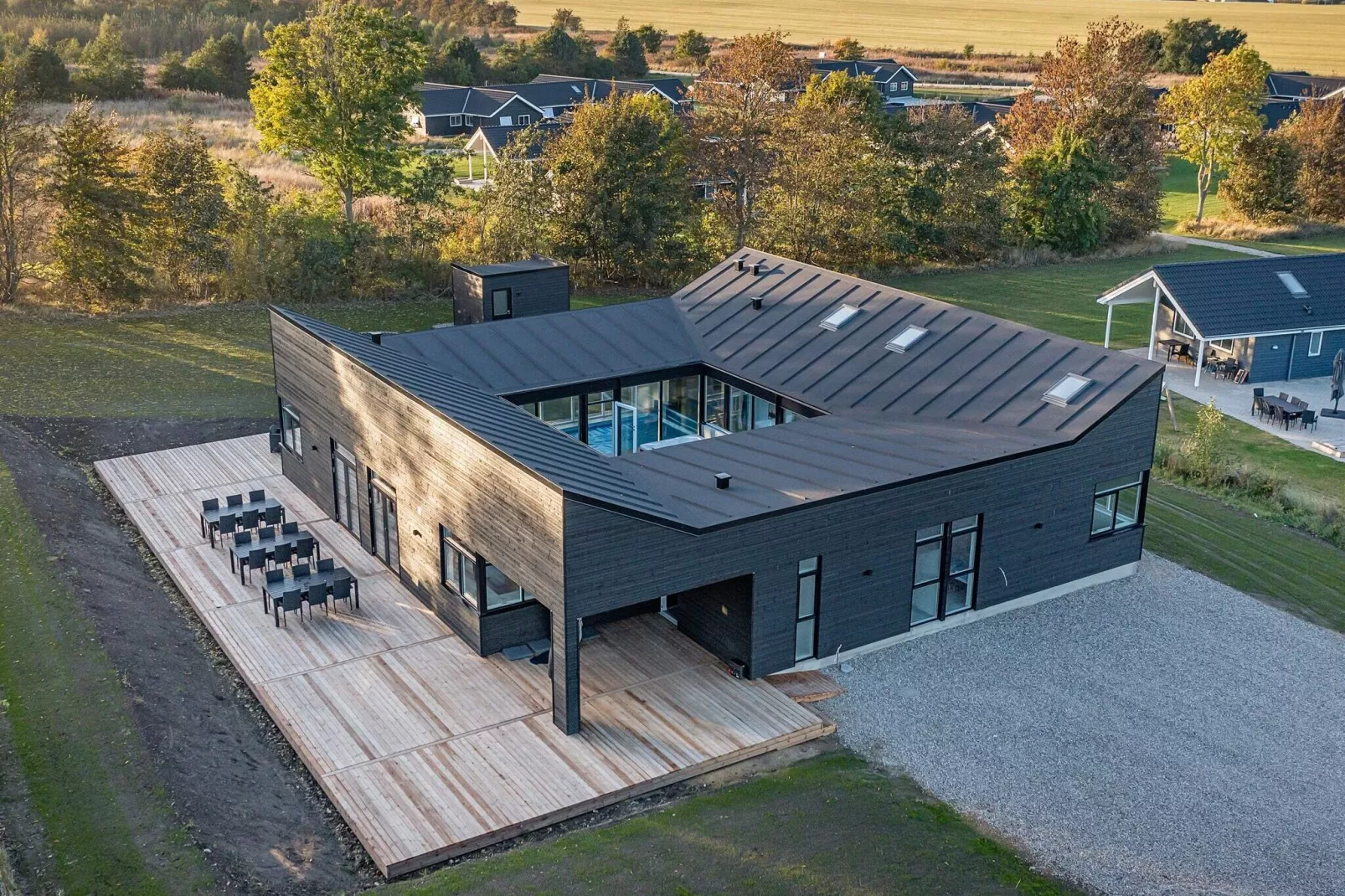 18 persoons vakantie huis in Grenaa-Uitzicht