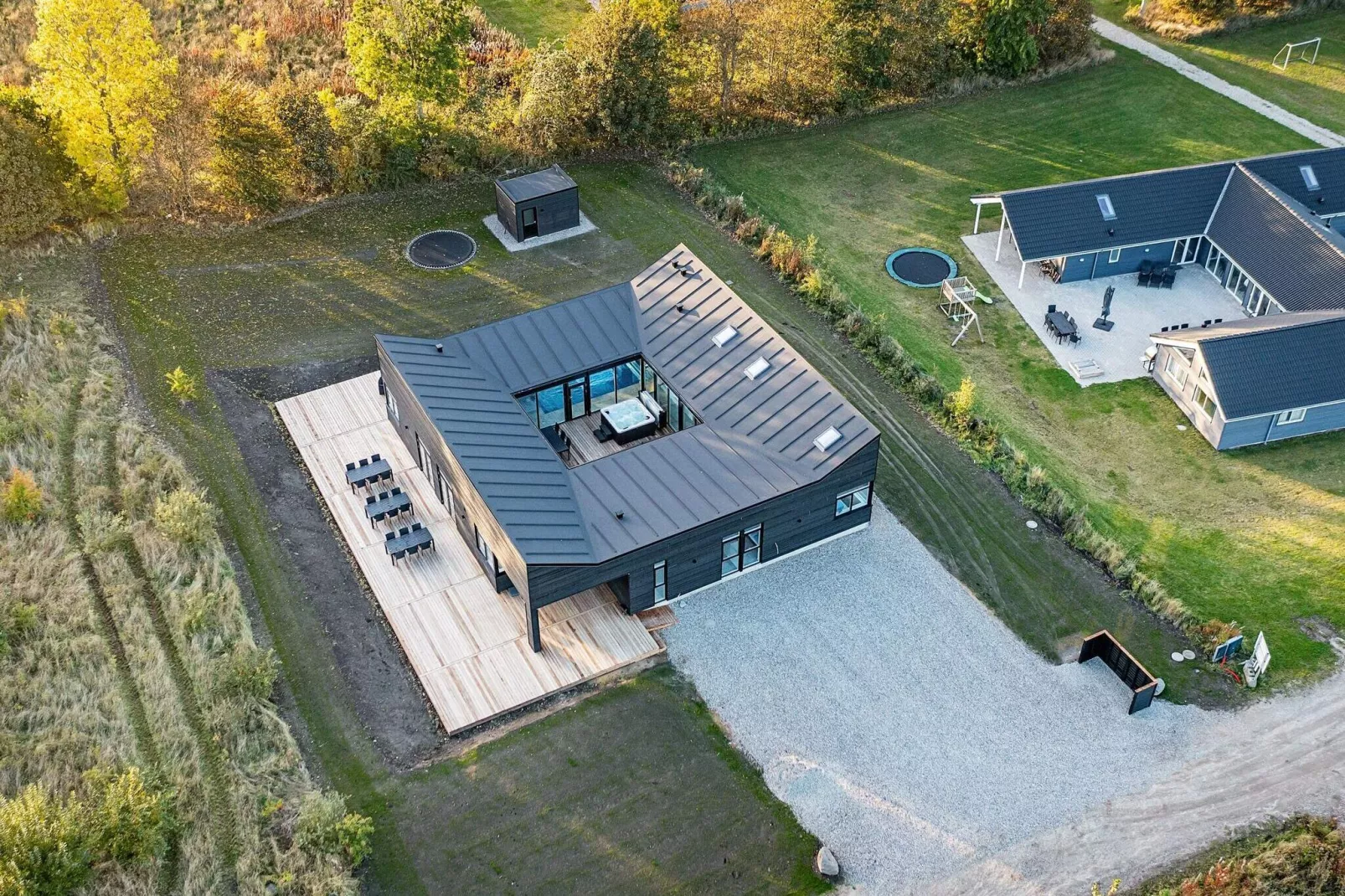18 persoons vakantie huis in Grenaa-Uitzicht