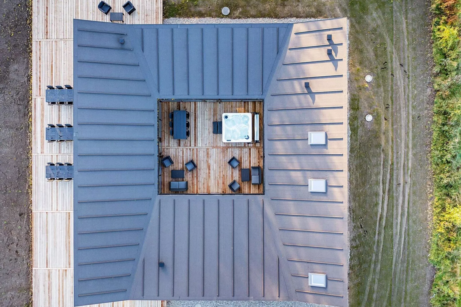 18 persoons vakantie huis in Grenaa-Uitzicht