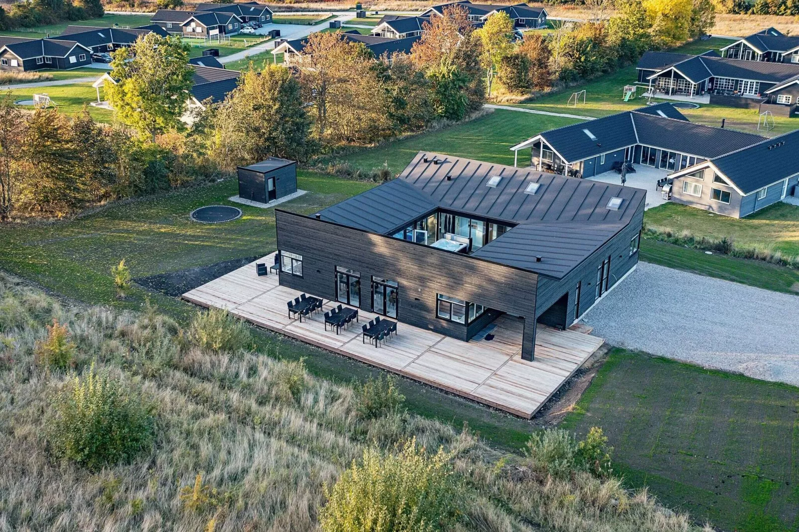 18 persoons vakantie huis in Grenaa-Uitzicht