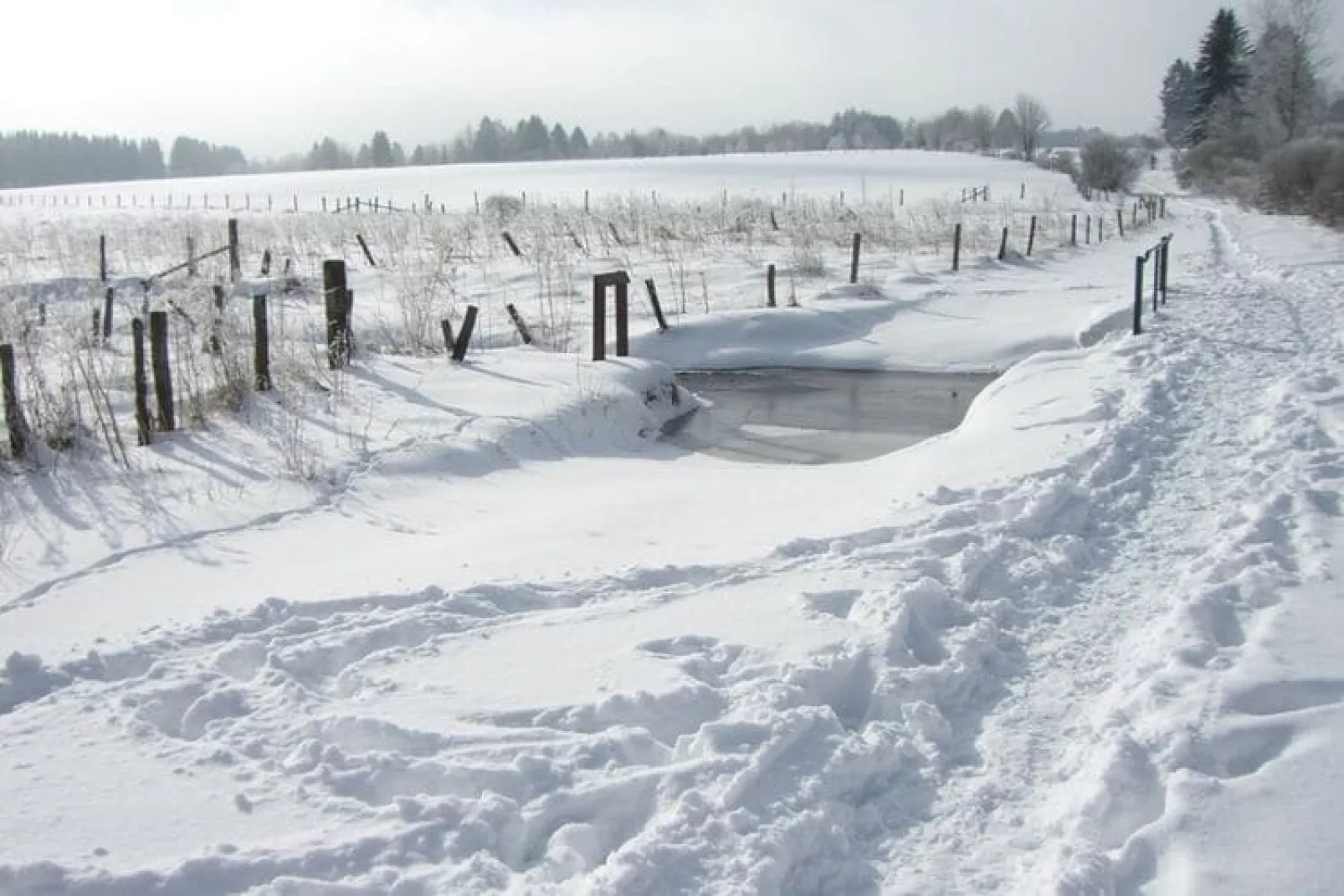 Le Jeu de L'Oie-Gebied winter 5km