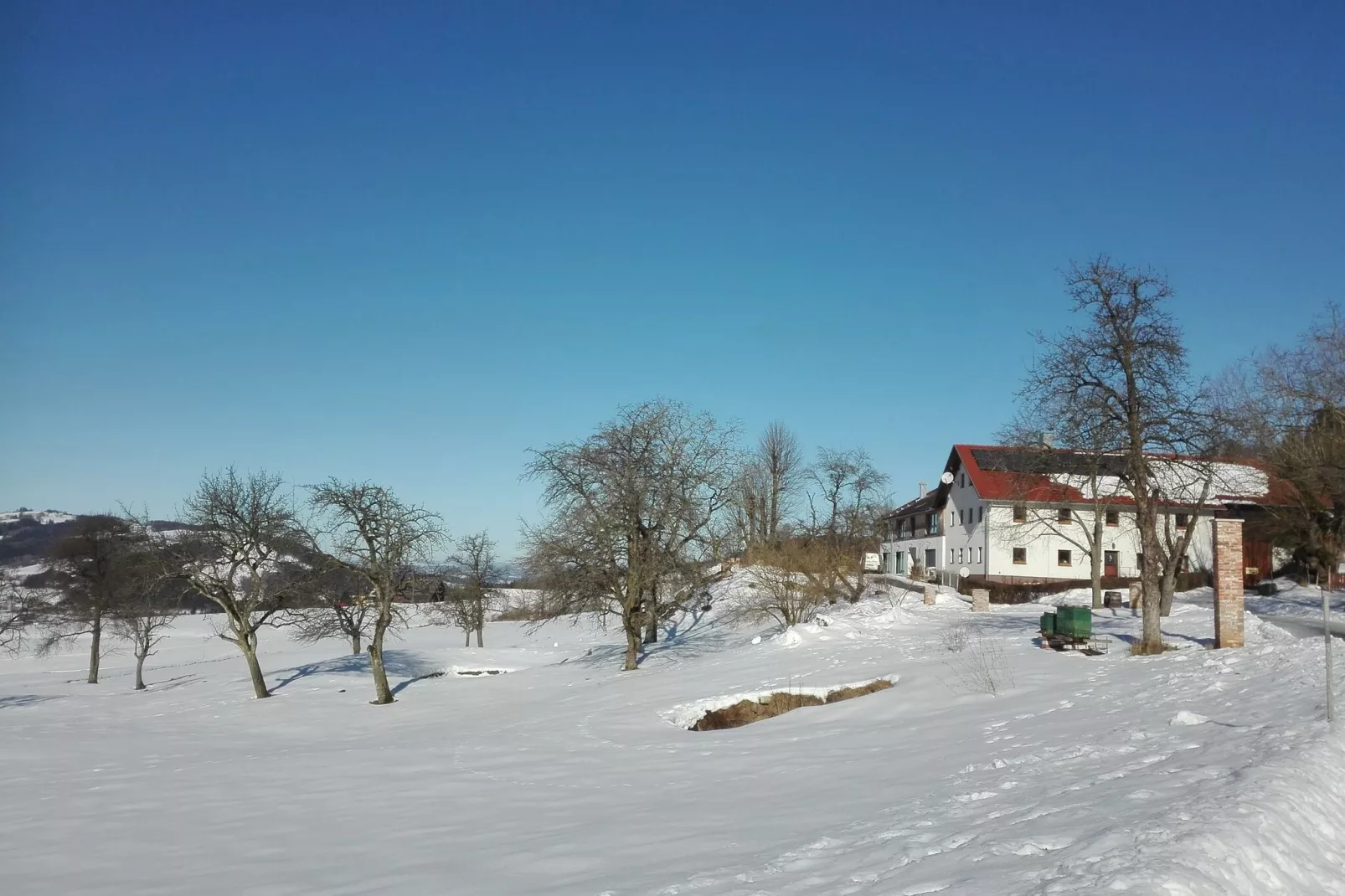 Farmhouse Apartment Scheibbs-Uitzicht winter