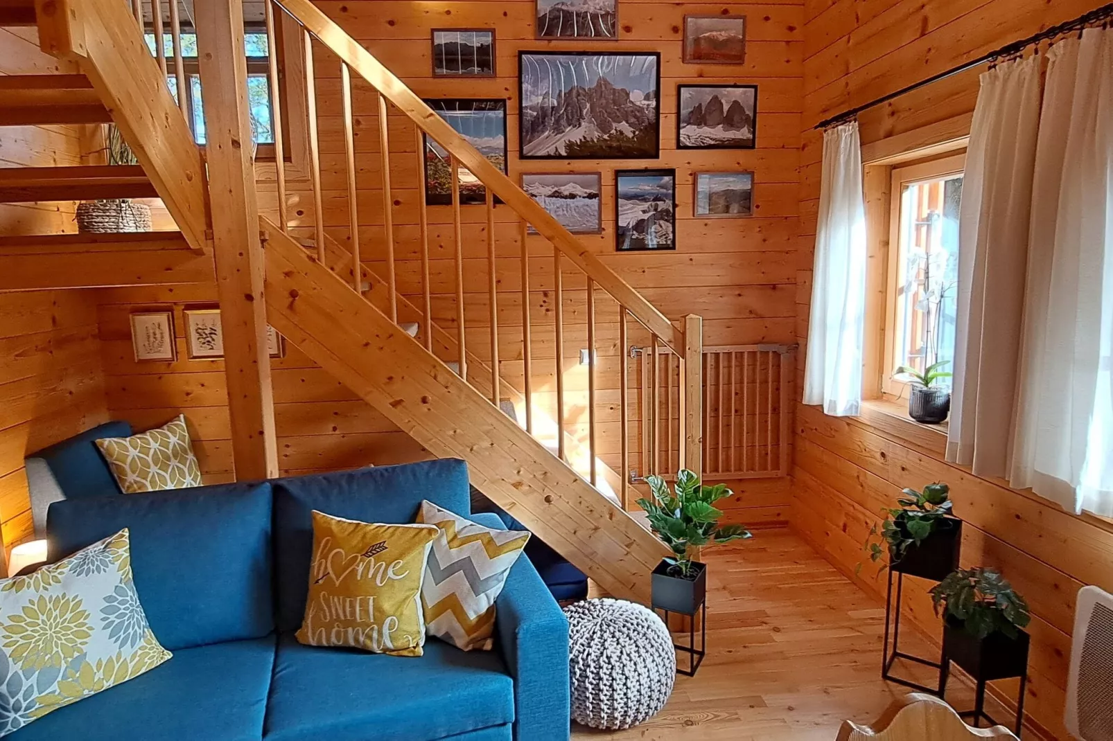 Chalet Bergliebe-Woonkamer