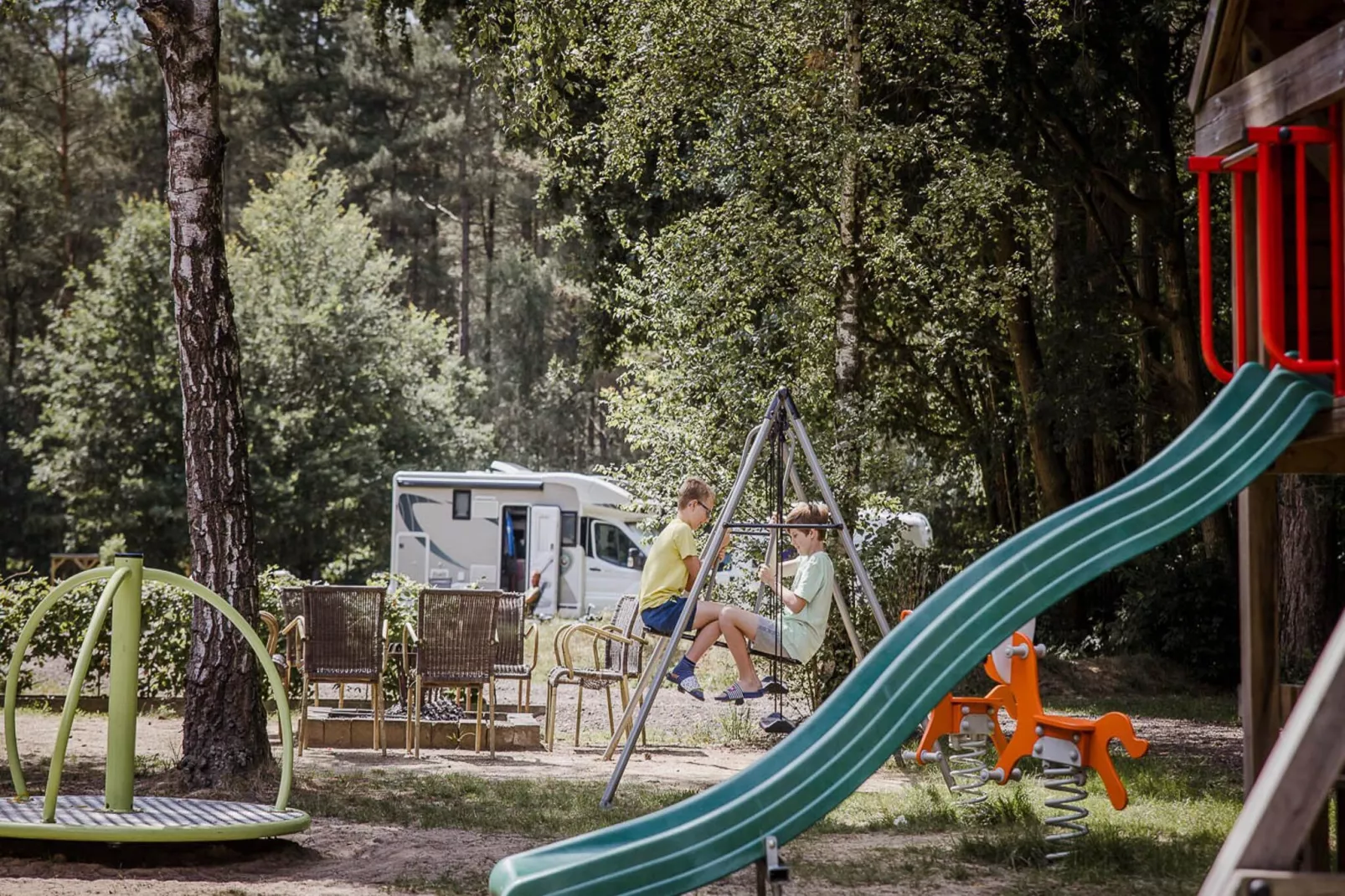 Roodborstje-Parkfaciliteiten
