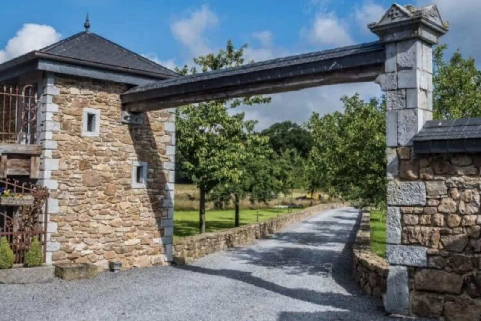 Thermes Oppidum-Gebieden zomer 1km