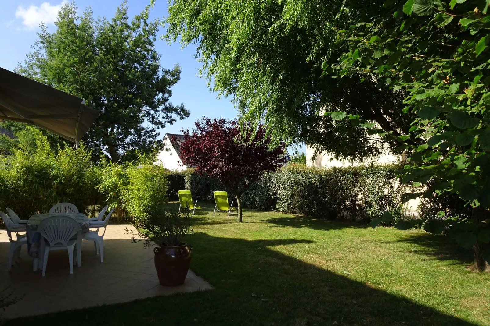 Holiday home Le Tour-du-Parc-Terrasbalkon