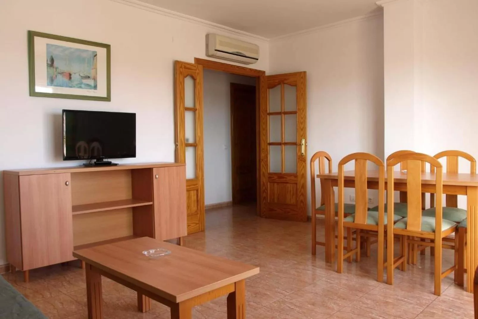 Apartamento 2 dormitorios 4 pax-Woonkamer