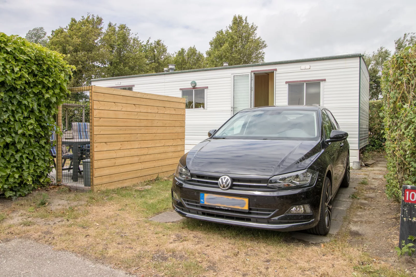 Julianahoeve - Chalet aan zee en duinen-Buitenkant zomer