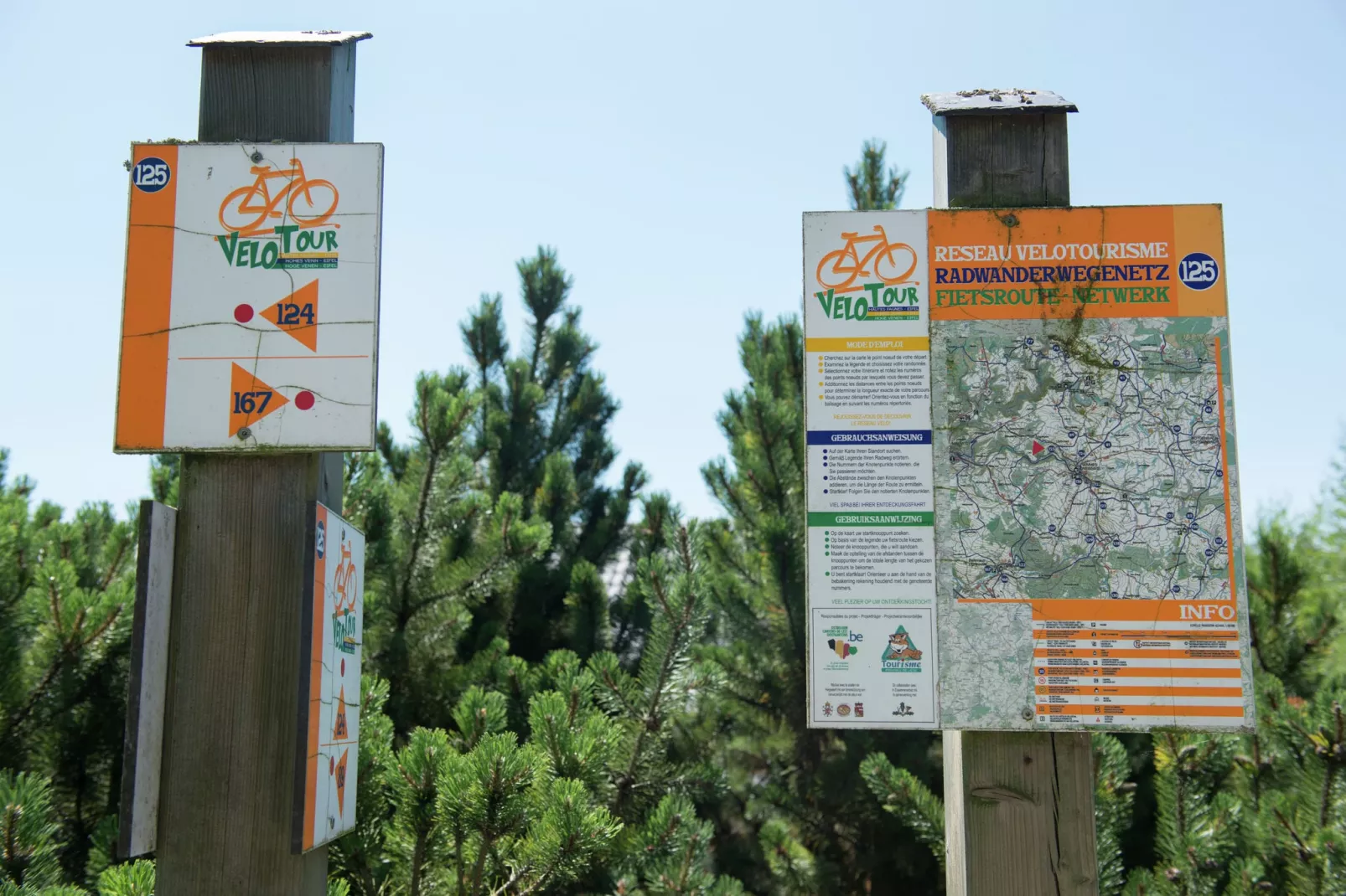 Les Terrasses-Gebieden zomer 1km