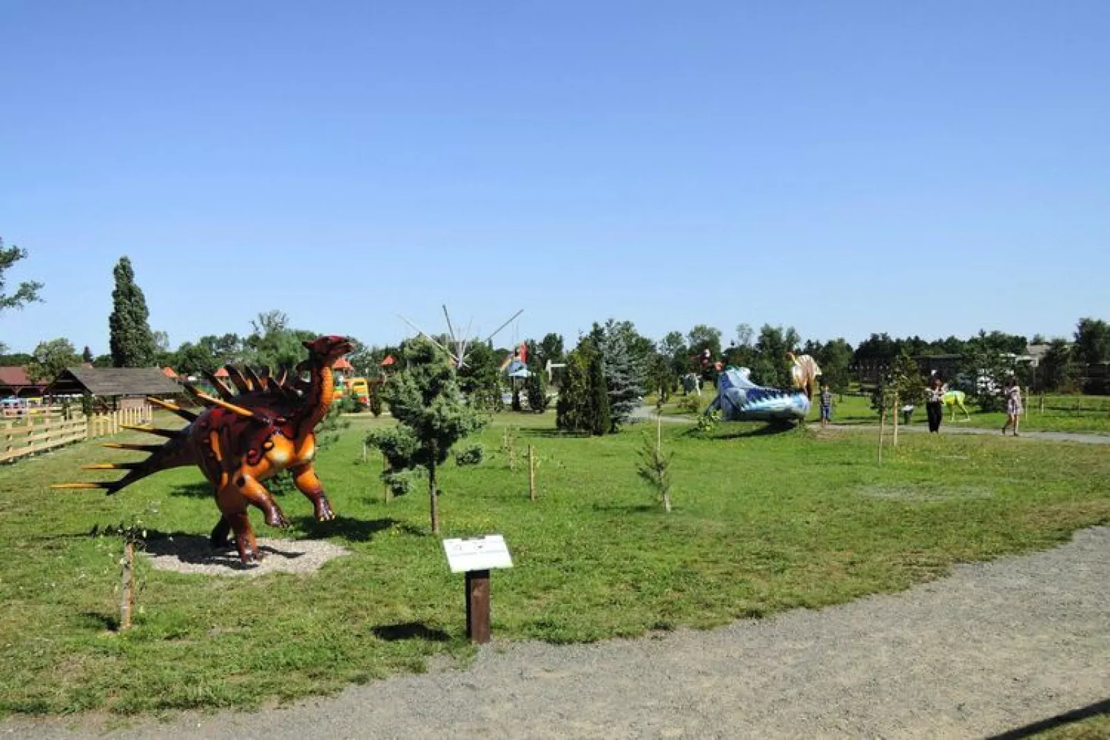 Bungalow Wrzosowo Ptasi Zakatek BON-Tuinen zomer