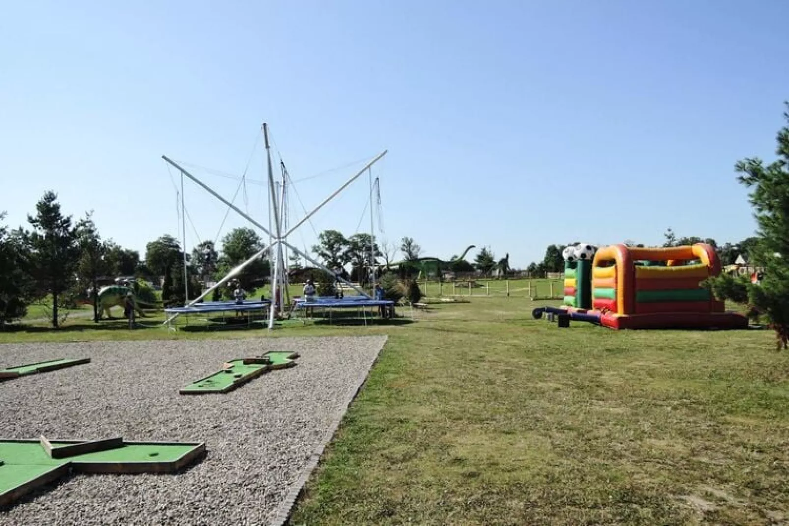 Bungalow Wrzosowo Ptasi Zakatek BON-Tuinen zomer