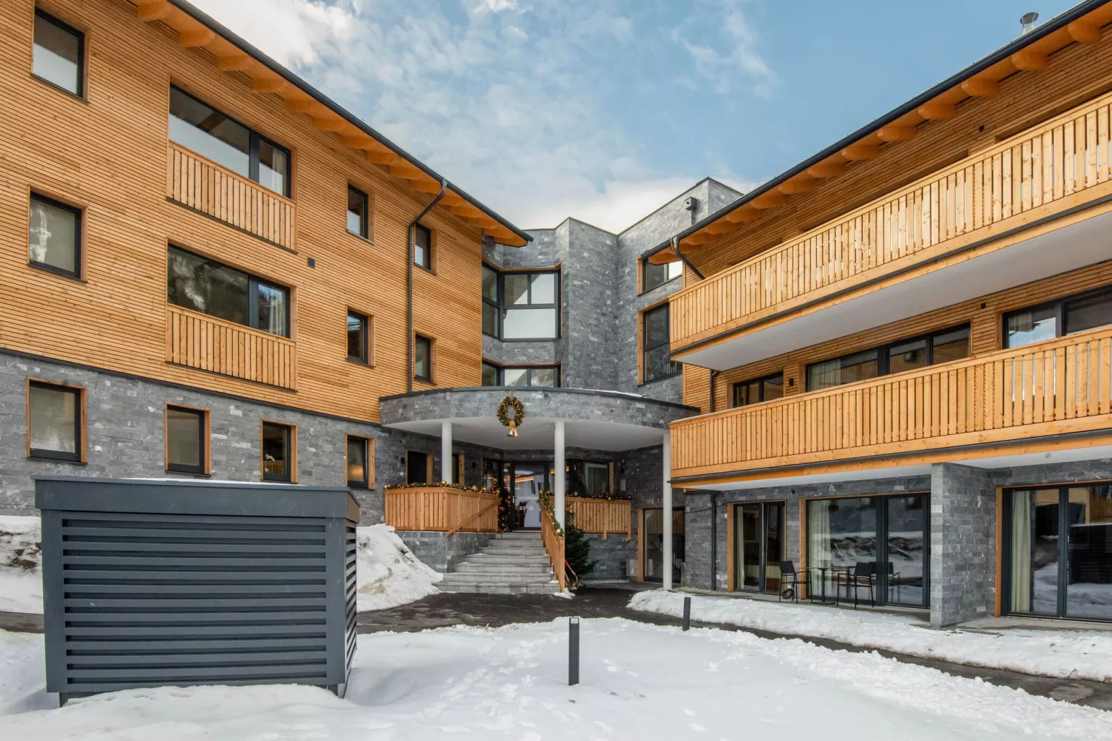 Golden Lodges Type 75-Exterieur winter