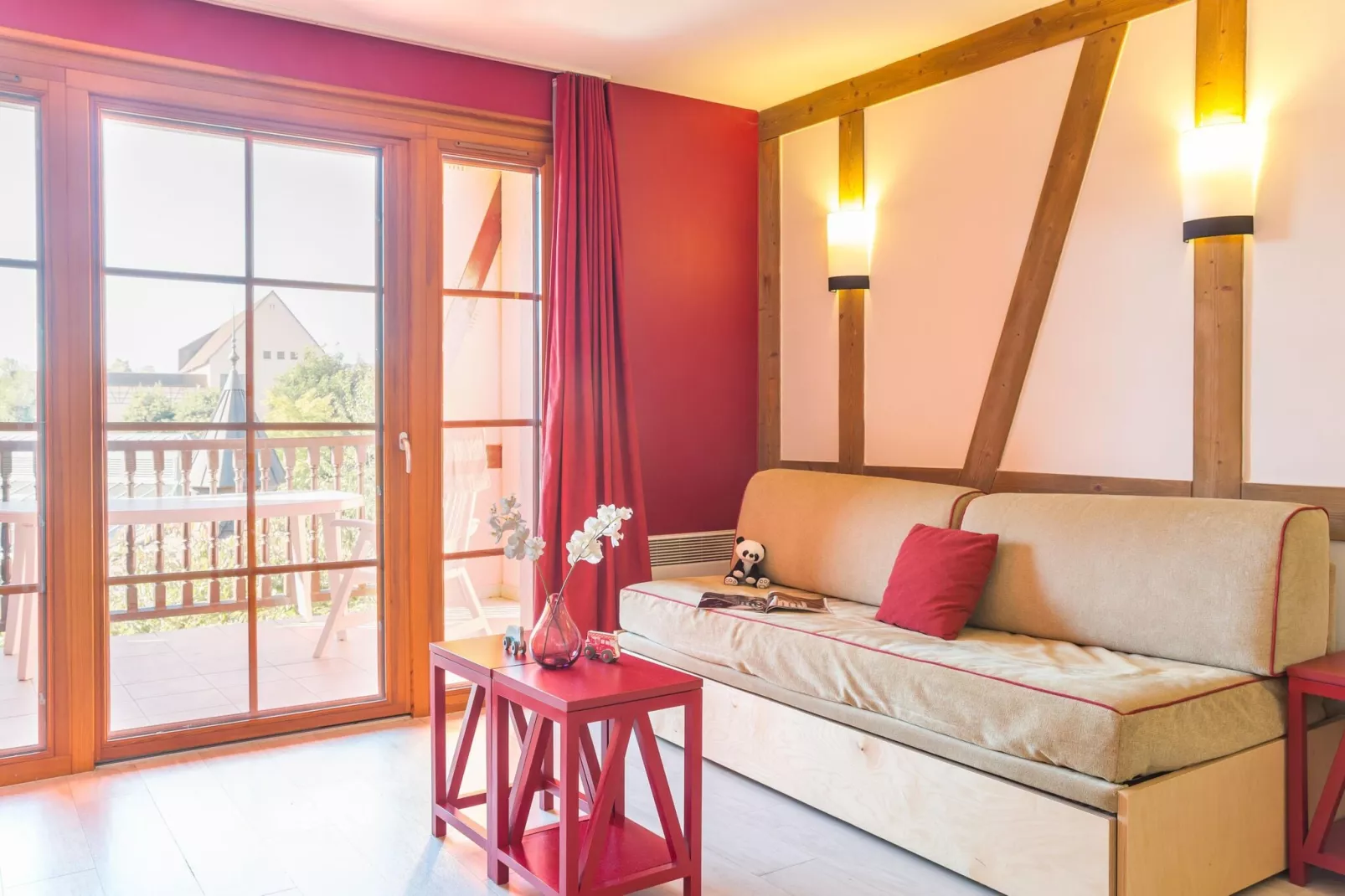 Residence Le Clos d'Eguisheim Eguisheim  27 Standard - Apt 7 p - 1 bedroom1 sleeping alcove-Woonkamer