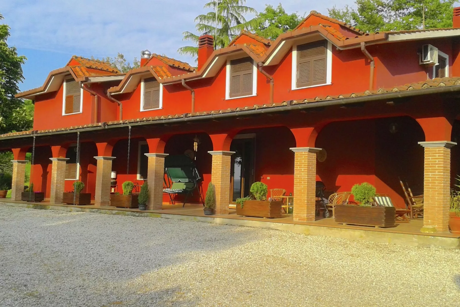 Villa del Duca-Terrasbalkon